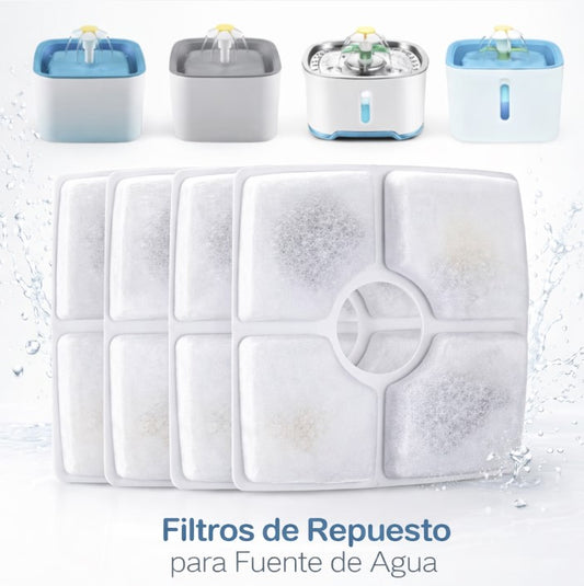 Filtro para fuente de agua de gatos