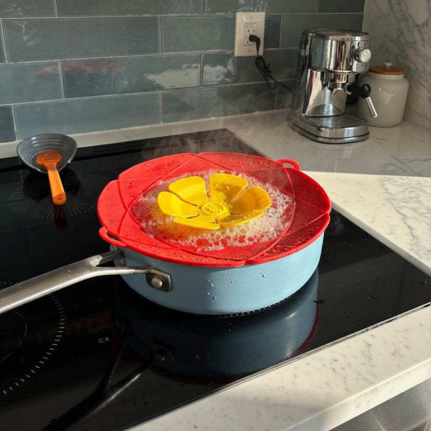 Tapa antiderrames de silicona