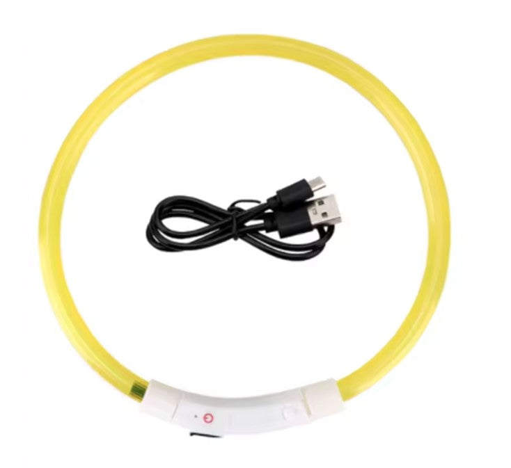 Collar LED Tubular para perrito