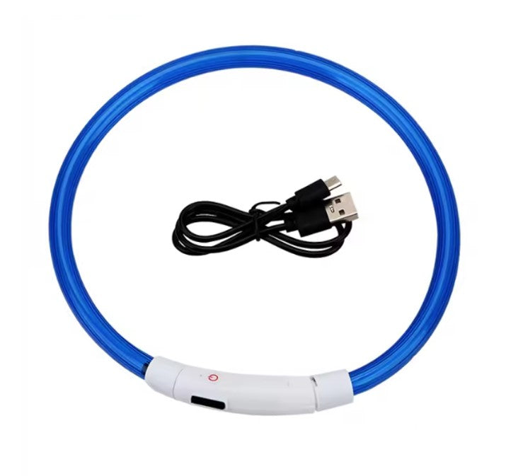 Collar LED Tubular para perrito