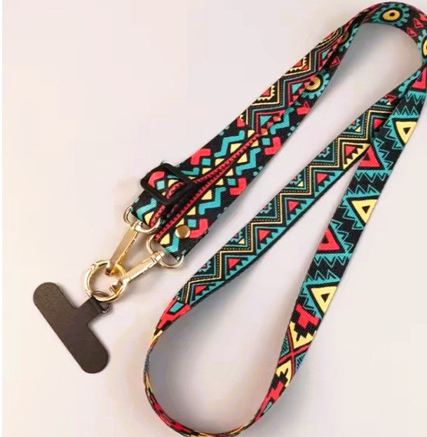 Phone Sling multicolor para teléfono celular