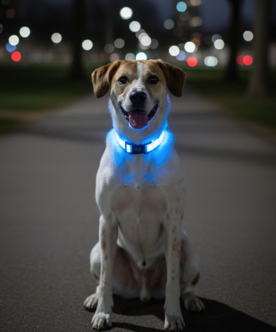 Collar LED para perrito - Talla M