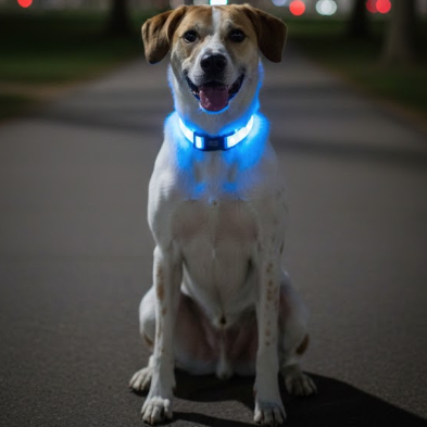 Collar LED para perrito Talla XS a XL