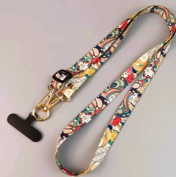 Phone Sling multicolor para teléfono celular