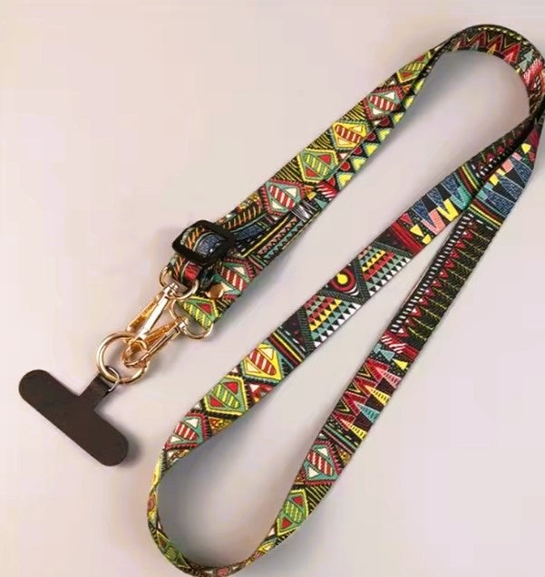 Phone Sling multicolor para teléfono celular