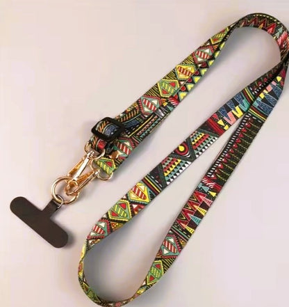 Phone Sling multicolor para teléfono celular
