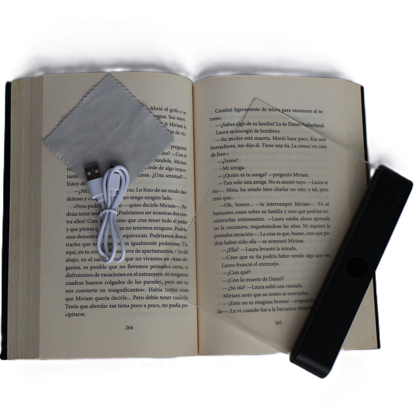 Lampara LED de lectura noctura