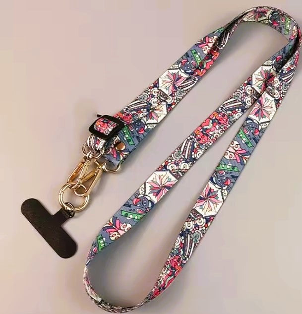Phone Sling multicolor para teléfono celular