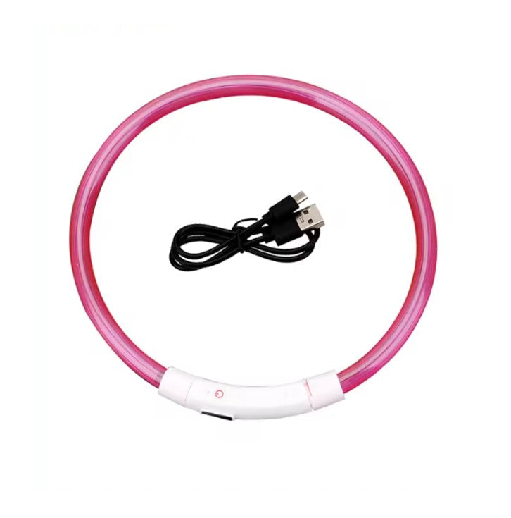 Collar LED Tubular para perrito