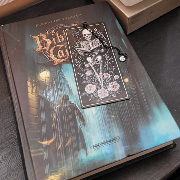 Marcador de páginas de Calavera