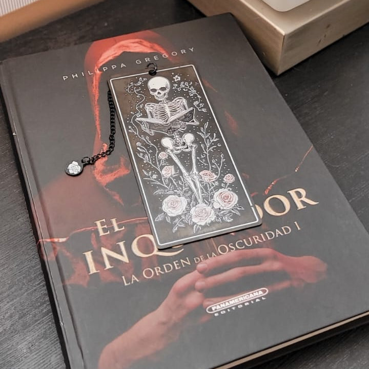 Marcador de páginas de Calavera