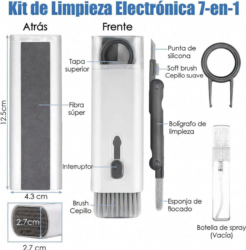 Kit de limpieza electrónica 7 en 1